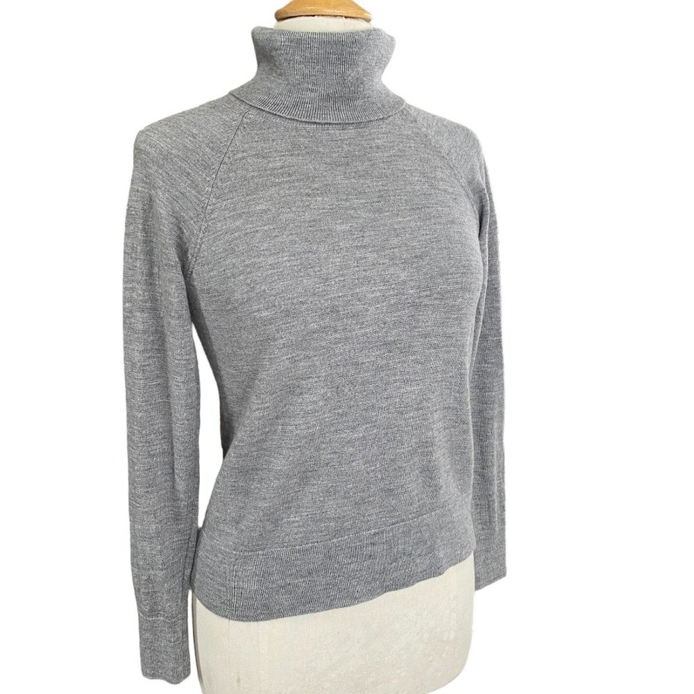 Pendleton Wool Turtleneck Sweater Professional Old Money Quiet Luxury Capsule-S